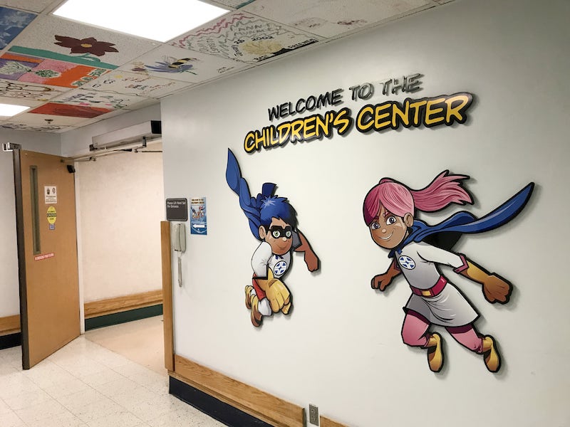 Children's Center Entrance