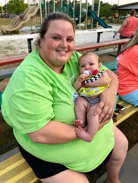 Brittany and baby