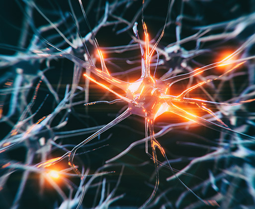 A 3d illustration of deep brain stimulation
