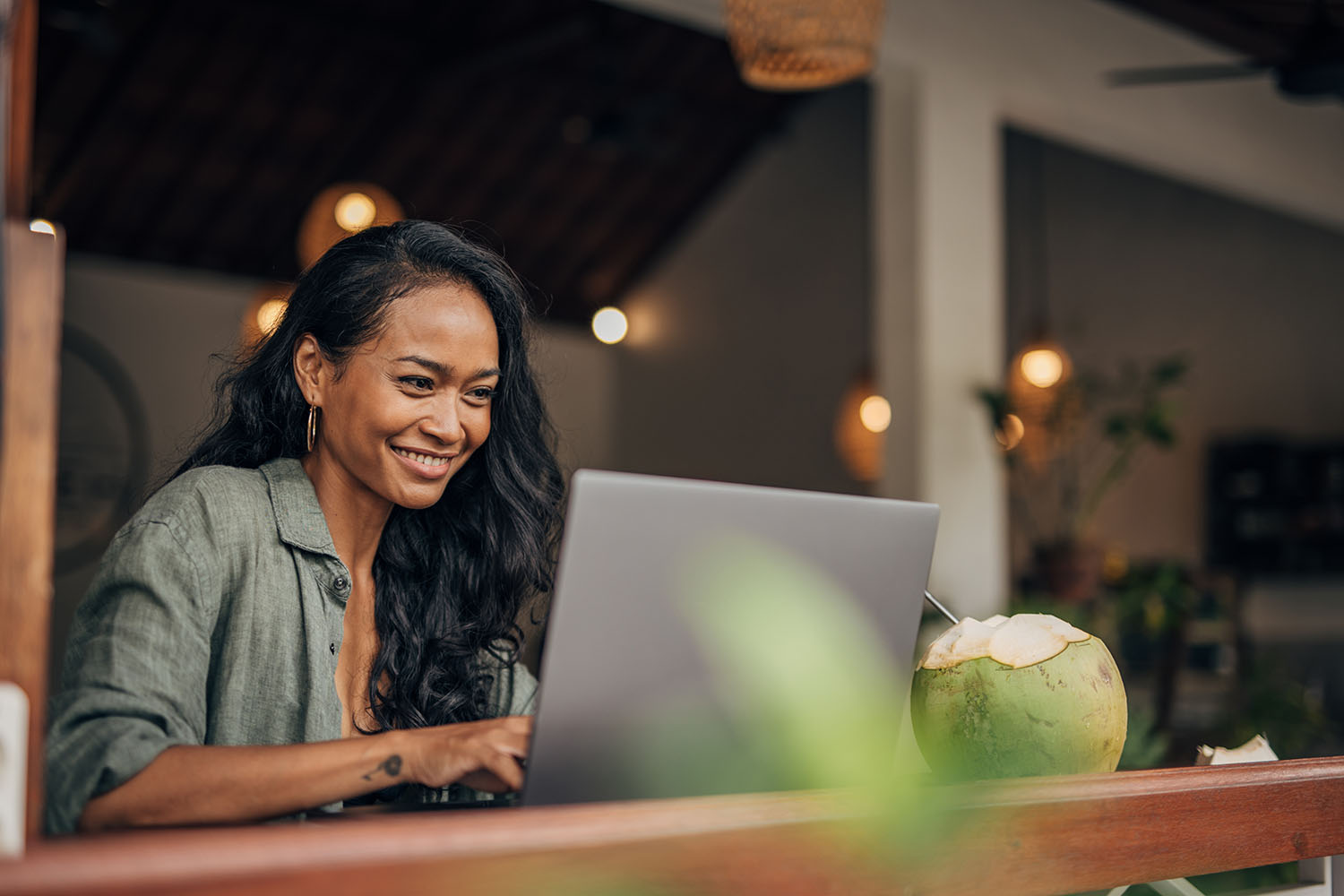 Woman on laptop