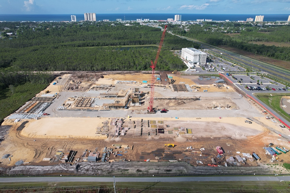 Construction site in Panama City Beach