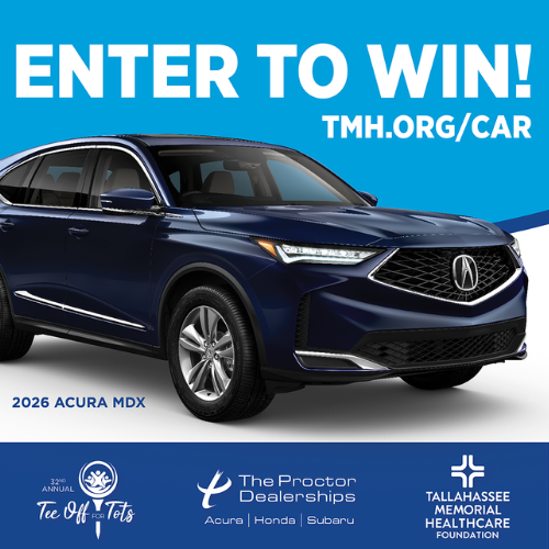 Tee Off For Tots Win a Car graphic