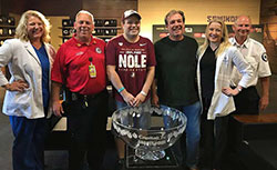 Nick at FSU with coaching staff