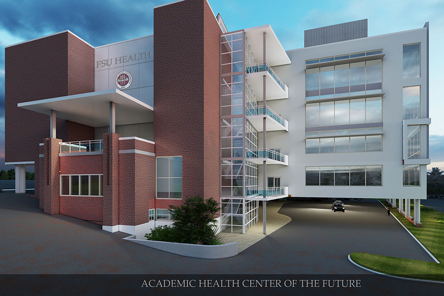 New FSU Health Center mock up