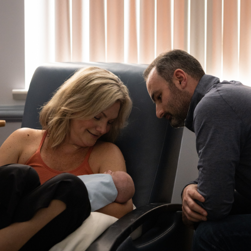 Baby Jack and parents