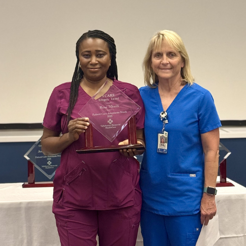 Rose Nkuili and Kara Payne