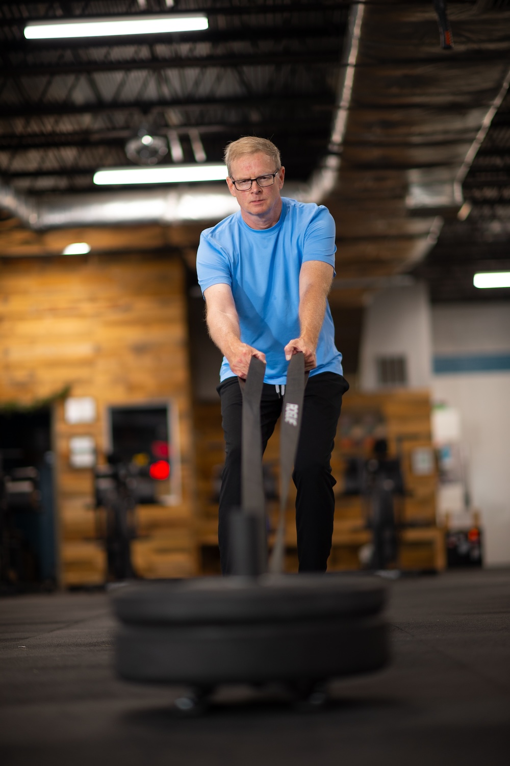 Tim doing Cross Fit