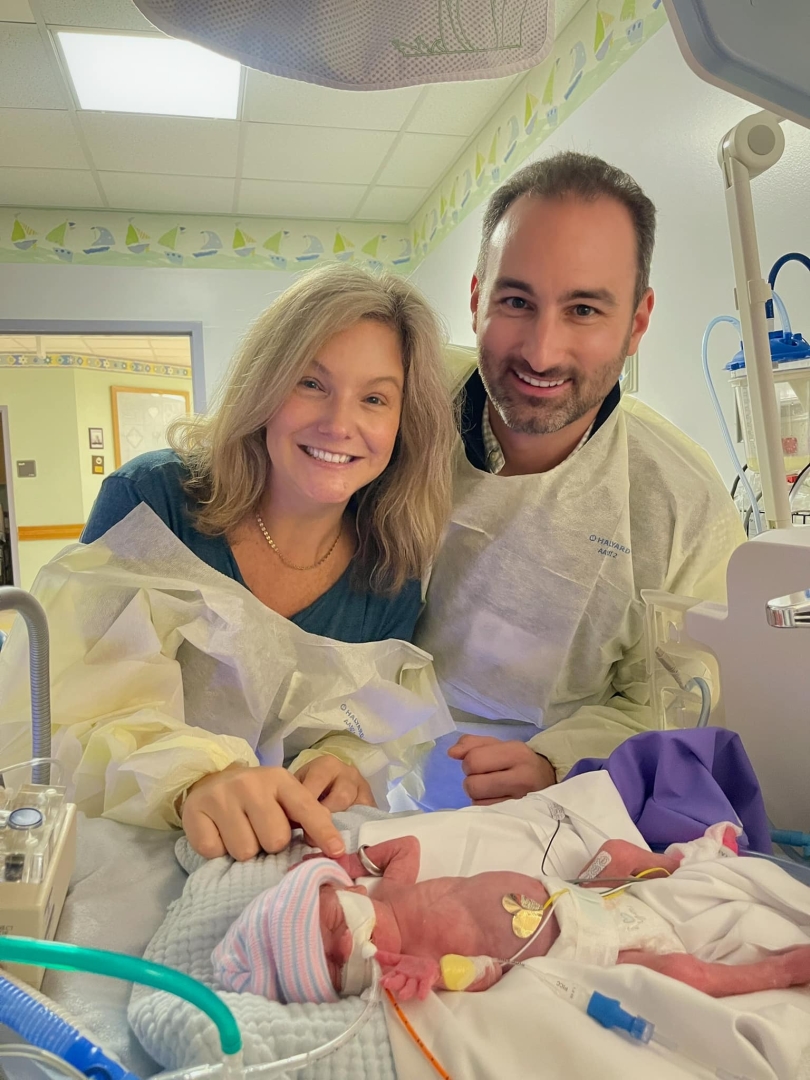 Baby Jack, mom and dad