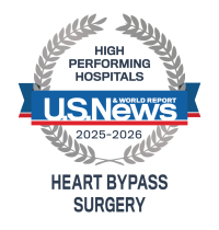 High-Performing Hospital in Heart Bypass Surgery Seal