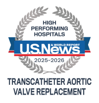 High-Performing Hospital in Transcatheter Aortic Valve Replacement (TAVR) seal